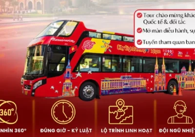 Thuê xe bus 2 tầng tham quan đô thị: Dịch vụ uy tín cho doanh nghiệp