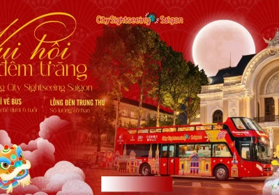 Ưu đãi xe bus 2 tầng: Miễn phí vé cho bé dưới 6 tuổi đón Trung thu