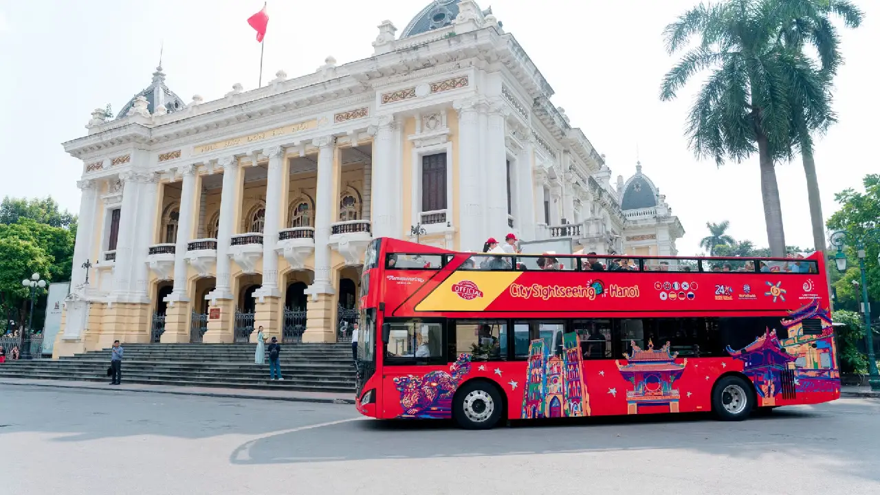 Xe bus 2 tầng điện
